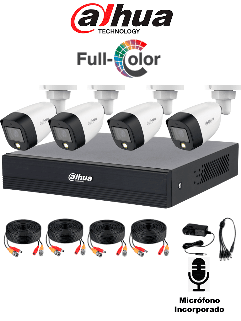 DAHUA KIT/XVR1B04-I/T/4-HFW1209C-A-LED