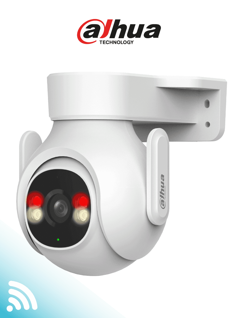 Cámara IP PT WiFi de 3 Megapíxeles con audio bidireccional