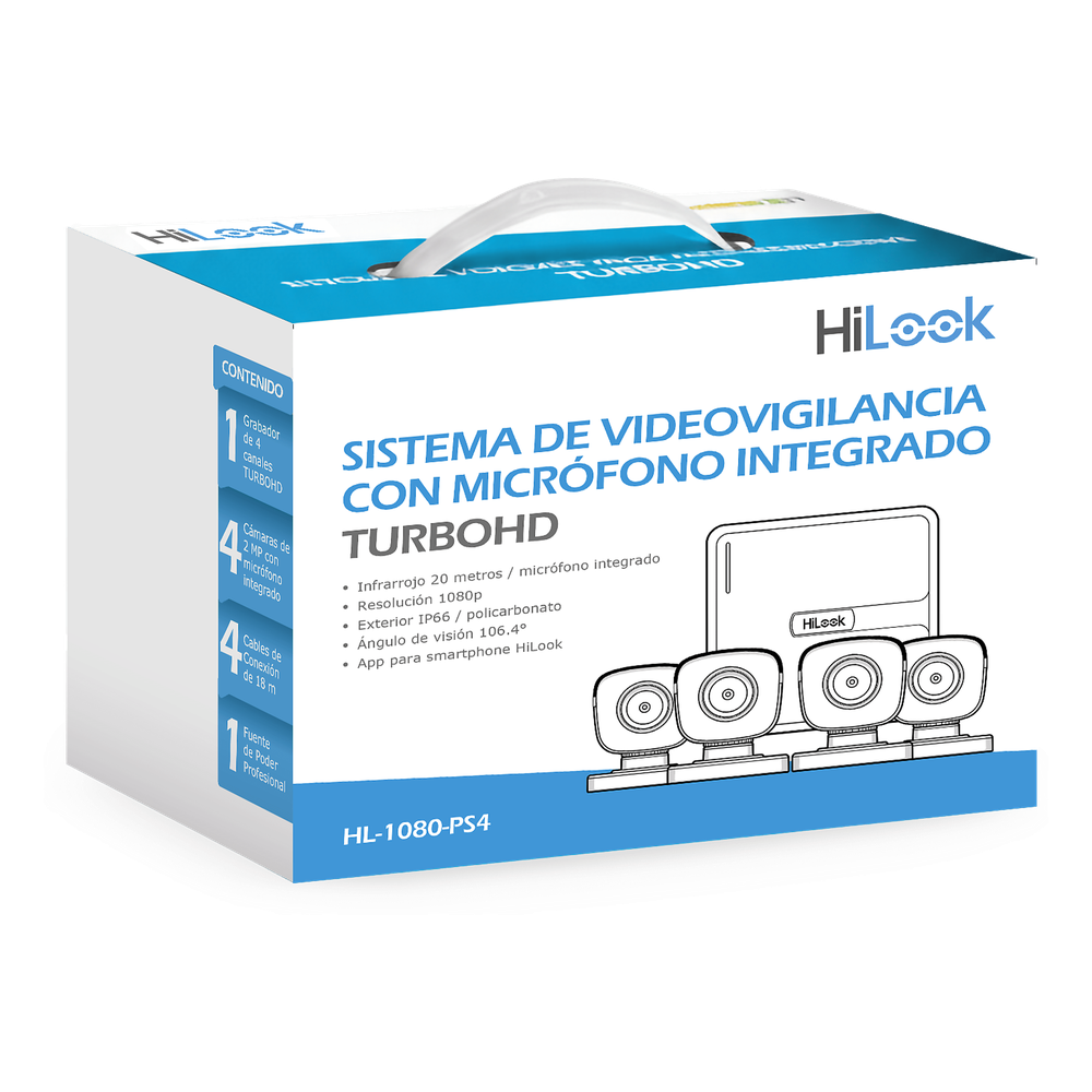 Kit TurboHD 1080p Lite con microfono HiLook