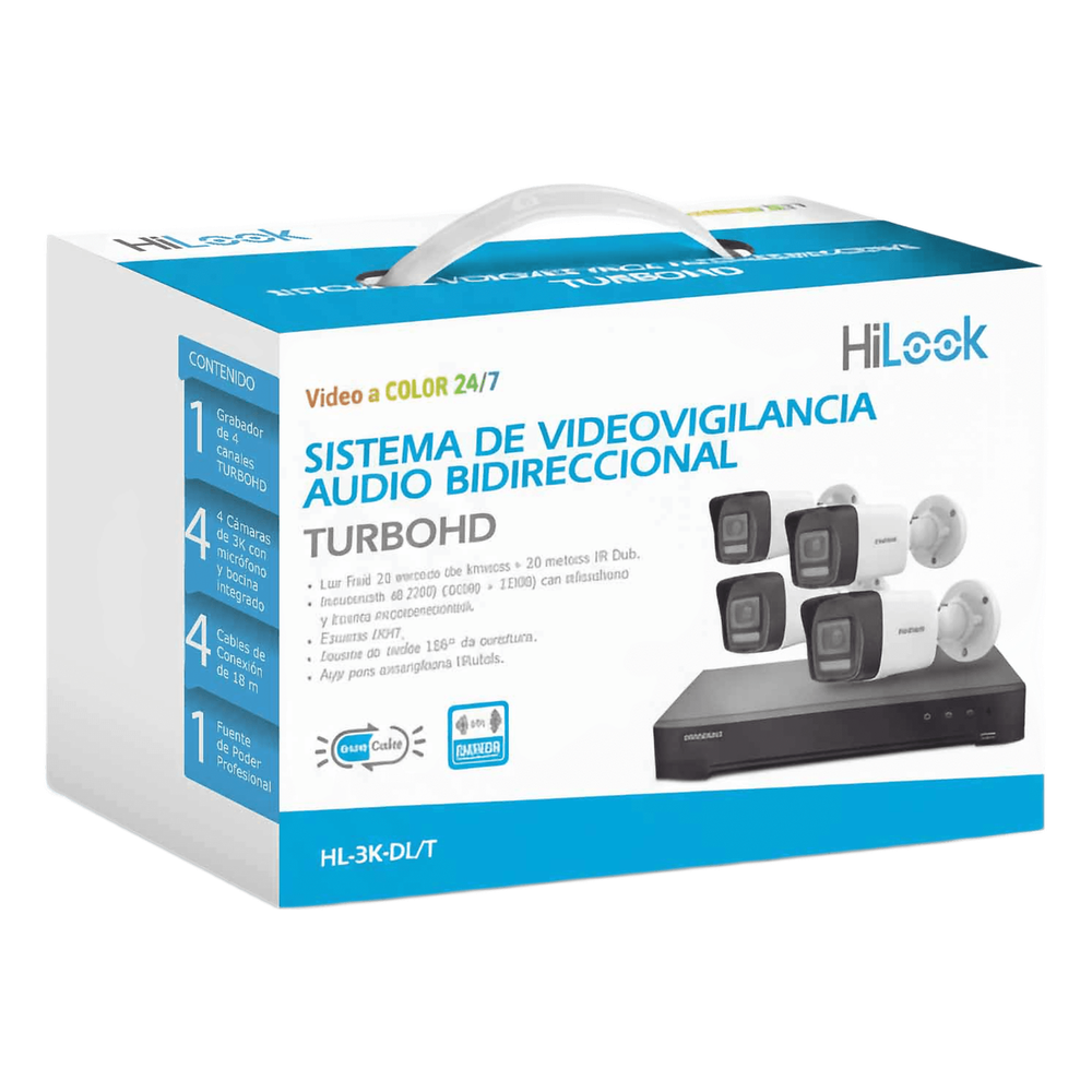 Kit TurboHD 3K Dual Light HiLook