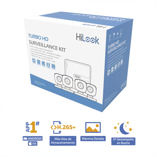 KIT 4 CAMARAS HILOOK